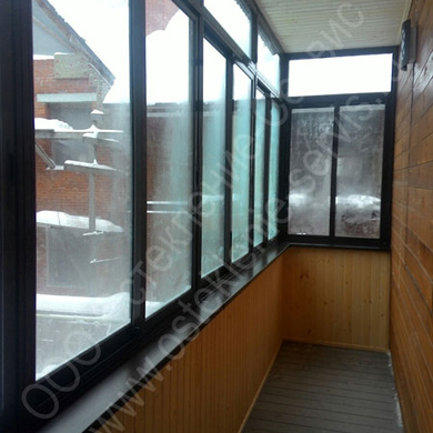 Остекление балконов и лоджий под ключ в Красногорске